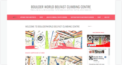 Desktop Screenshot of boulderworldbelfast.com